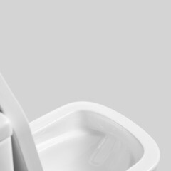 Унитаз-компакт Corsa Deco TX100 безободковый с универсальным выпуском с сиденьем дюропласт микролифт белый (TPTX620QR) - фото 13