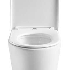 Унитаз-компакт Corsa Deco NX Tornado безободковый с универсальным выпуском с сиденьем дюропласт микролифт белый (TPNX600ST) - фото 12