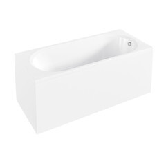 Панель фронтальная для ванны акриловой Tanaris 150х70 см белая (02тан1570) - фото 5