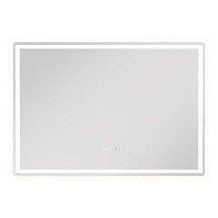 Изображение товара Зеркало с подсветкой прямоугольное 100х70 см бесконтактный сенсор Vigo Geometry Luxe (211)