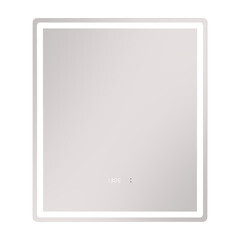 Изображение товара Зеркало с подсветкой прямоугольное 60х70 см бесконтактный сенсор Vigo Geometry Luxe (208)