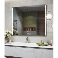Зеркало с подсветкой квадратное 100х100 см бесконтактный сенсор Vigo Touch Luxe (290) - фото 2