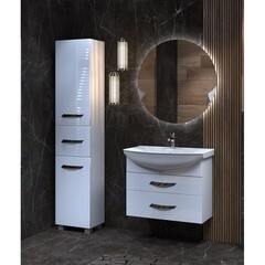 Зеркало с подсветкой круглое 60 см бесконтактный сенсор Vigo Fly Classic (095) - фото 4