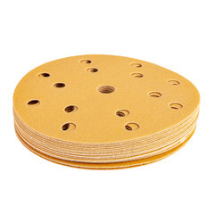 Диск шлифовальный КМ Gold d150 мм P180 на липучку бумажная основа (5 шт.) - фото 4