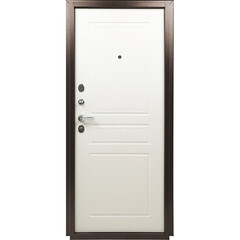 Дверь входная Промет Марс/Титан рационалист левая медный антик - ясень белый 960х2050 мм - фото 2