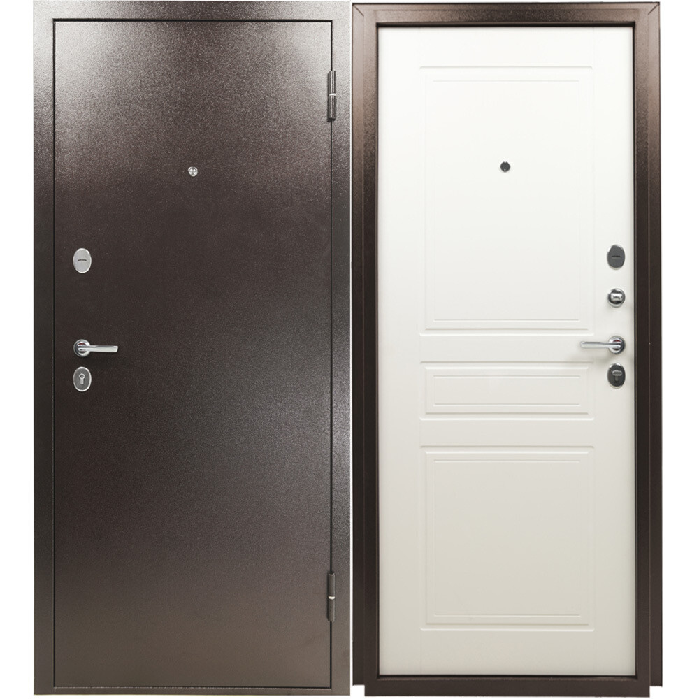 Изображение товара Входная металлическая дверь Промет Марс Титан правая антик медь 860х2050 мм