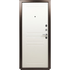 Дверь входная Промет Марс/Титан рационалист правая медный антик - ясень белый 960х2050 мм - фото 2