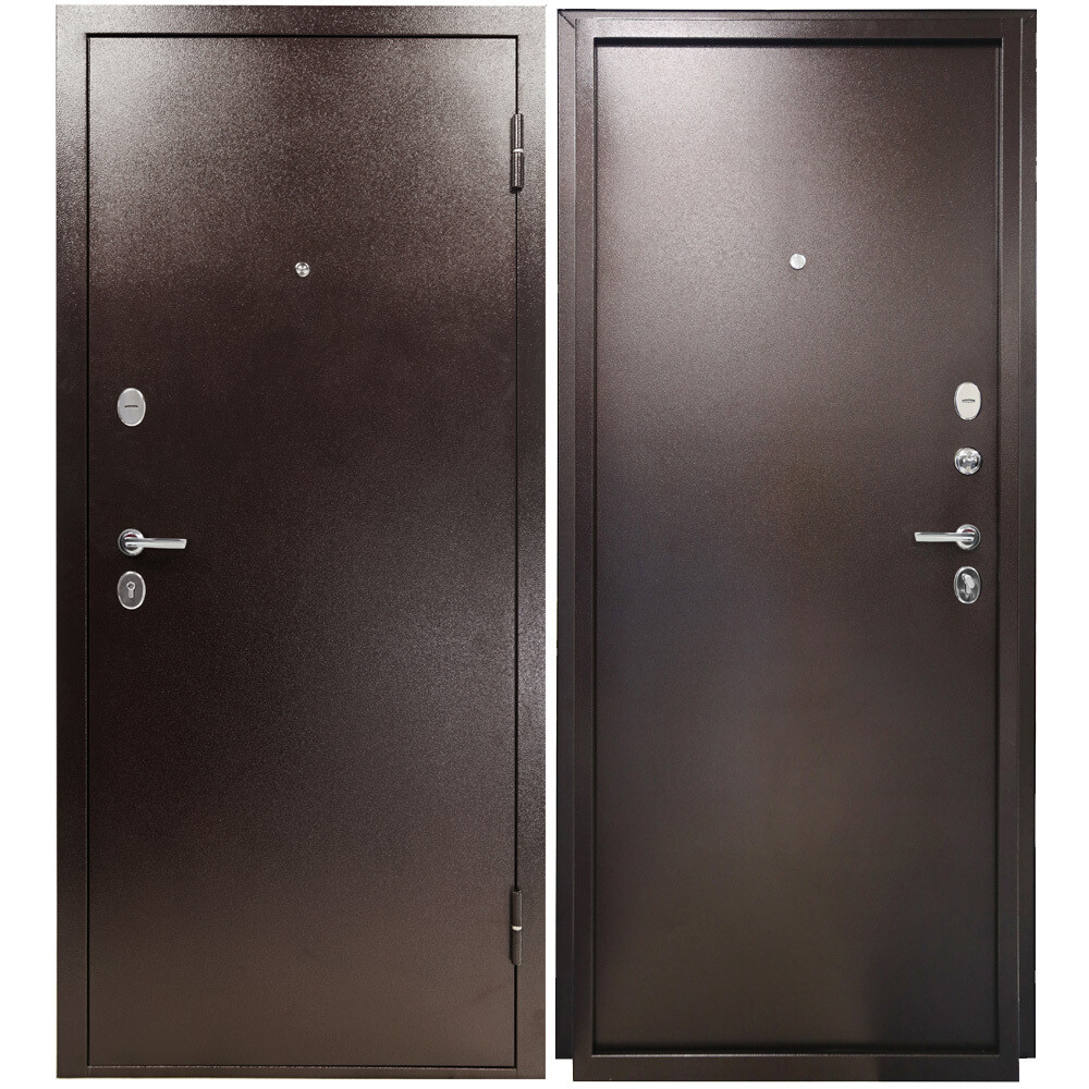 

Дверь входная Промет Марс/Титан правая медный антик - медный антик 960х2050 мм