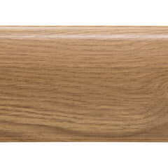 Плинтус ПВХ напольный Salag Lima 72 мм дуб аргос 2500 мм - фото 3