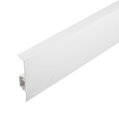 Изображение товара Плинтус ПВХ напольный Salag NG 80 мм белый 2500 мм