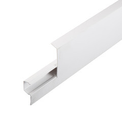 Плинтус ПВХ напольный Salag NG 80 мм белый 2500 мм - фото 4