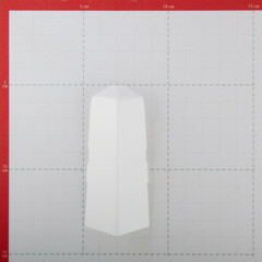 Угол наружный Salag NG 80 мм белый (1 шт.) - фото 2