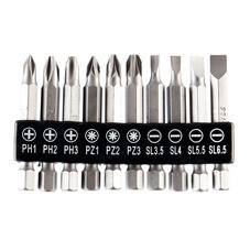 Набор бит Vira (303253) PH/ PZ/ SL 50 мм (10 шт.)