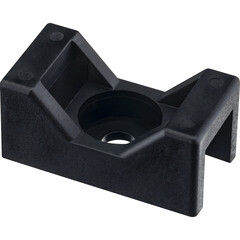 Изображение товара Площадка для крепления стяжек Duwi 29x15 мм нейлоновая черная (10 шт.) (30203 2)