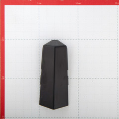 Угол наружный Salag NG 80 мм черный (1 шт.) - фото 3