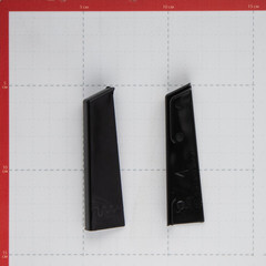 Заглушка торцевая Salag NG 80 мм черный левая-правая (2 шт.) - фото 2