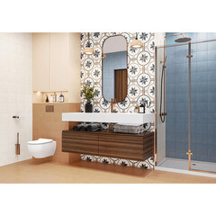 Керамогранит New Trend Design Art blue 200х200х8 мм (24 шт.= 0,96 кв.м) - фото 8