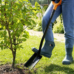Лопата дренажная Plantic Terra легированная сталь с удлиненным лезвием с металлическим черенком 825 мм (11012-01) - фото 5