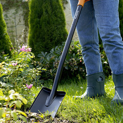 Лопата дренажная Plantic Terra легированная сталь с удлиненным лезвием с металлическим черенком 825 мм (11012-01) - фото 3