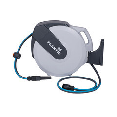 Изображение товара Катушка с поливочным шлангом 25 м Plantic настенная автоматическая (29661-01)