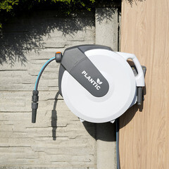 Катушка с поливочным шлангом 25 м Plantic настенная автоматическая (29661-01) - фото 3