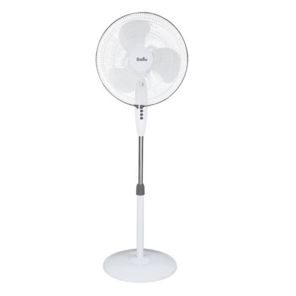 

Вентилятор напольный Ballu BFF-815W 3 скорости 40 Вт, Белый