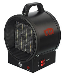 Изображение товара Пушка тепловая электрическая 2 кВт КМ HF2000A прямого нагрева