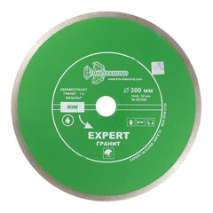 Изображение товара Диск алмазный по керамограниту Trio-Diamond Hot Pres 300x32x2,4 мм сплошной мокрый рез (EG358)