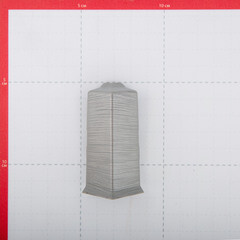 Угол наружный Salag NG 62 мм алюминий структура (1 шт.) - фото 2