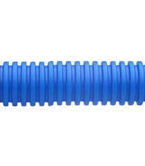 Труба гофрированная 32 мм СТС для металлопластиковых труб d20 мм синяя (50 м) - фото 2