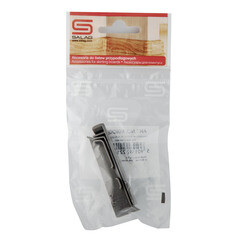 Заглушка торцевая Salag NG 62 мм алюминий структура левая-правая (2 шт.) - фото 4