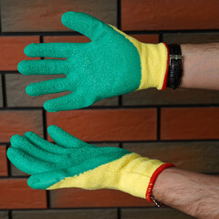 Перчатки х/б с латексным обливом XL - фото 11