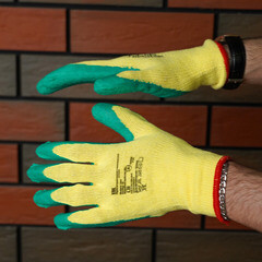 Перчатки х/б с латексным обливом XL - фото 9