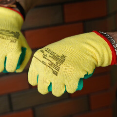 Перчатки х/б с латексным обливом XL - фото 7