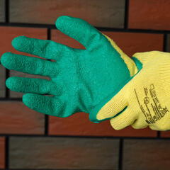 Перчатки х/б с латексным обливом XL - фото 8