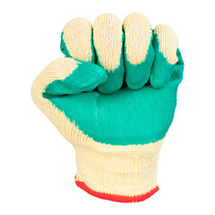 Перчатки х/б с латексным обливом XL - фото 2