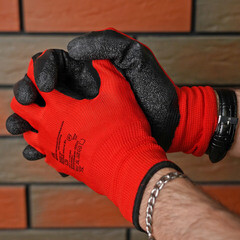 Перчатки нейлоновые с нитриловым обливом 10 (XL) (2136574/34/1421/4152) - фото 8