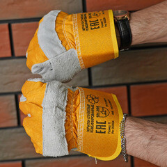 Перчатки кожаные повышенной прочности 10 (XL) - фото 14