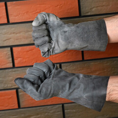 Перчатки резиновые кислотоустойчивые КЩС черные 10 (XL) (1320/1953) - фото 10