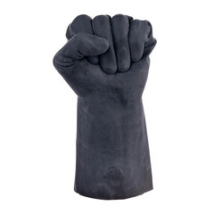 Перчатки резиновые кислотоустойчивые КЩС черные 10 (XL) (1320/1953) - фото 2