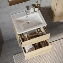 Раковина для тумбы Santek Элина 60 см (1WH501606) - фото 3