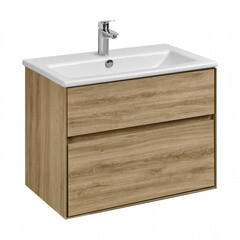 Изображение товара Тумба под раковину Aquaton Либерти 75 см подвесная дуб эльвезия (1A279501LYC70)