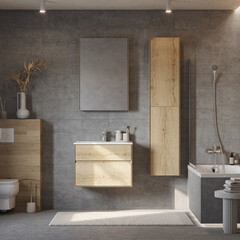 Тумба под раковину Aquaton Либерти 75 см подвесная дуб эльвезия (1A279501LYC70) - фото 4