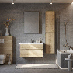 Тумба под раковину Aquaton Либерти 100 см подвесная дуб эльвезия (1A279601LYC70) - фото 4