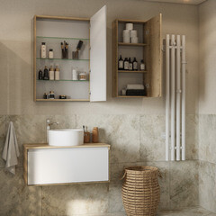 Шкаф Aquaton Либерти 40 см подвесной дуб эльвезия - фото 5