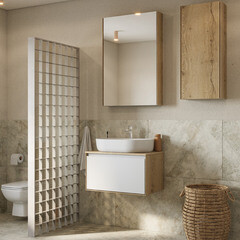 Шкаф Aquaton Либерти 40 см подвесной дуб эльвезия - фото 4