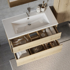 Раковина для тумбы Santek Элина 100 см (1WH501627) - фото 3