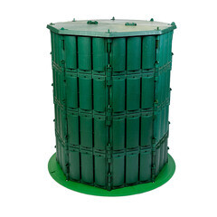 Компостер Павловская Заря Удачный 800 л с крышкой и дном полипропиленовый - фото 1