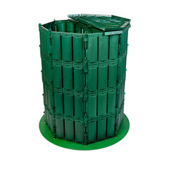 Компостер Павловская Заря Удачный 800 л с крышкой и дном полипропиленовый - фото 3