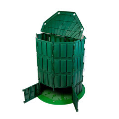 Компостер Павловская Заря Удачный 800 л с крышкой и дном полипропиленовый - фото 2